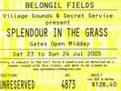 Splendour in the grass-1 weekend pass (FREE POSTAGE)