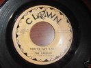 Super Rare Doo Wop 45  The Clowns on Paddle