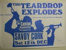 TEARDROP EXPLODES SAVOY, CORK POSTER 12 DEC (NO YEAR ST
