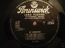 THE WHO LP,MY GENERATION,1965 BRUNSWICK Excellent