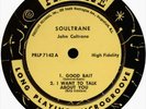 JOHN COLTRANE - SOULTRANE orig PRESTIGE LP