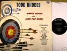 TODD RHODES - Dance Music rare King 658 LP MINT-