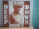 DENNIS BROWN - DEEP DOWN - LP - RARE ORIGINAL