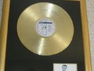 RARE  DISQUE D'OR DE JOHNNY HALLYDAY