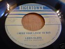 Florida Northern Soul 45; Lewis Clark on Tigertown #2