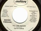 David Bowie - All The Madmen unissued promo 45 1971