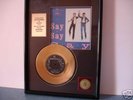 MICHAEL JACKSON GOLD PLATED RECORD 
