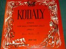 CHAMBER MUSIC LP RARITY Kodaly/Starker PERIOD SPLP-510