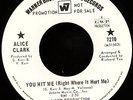 NORTHERN SOUL -  ALICE CLARK (WB) US PROMO 45 Near Mint