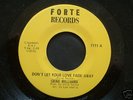 RARE KANSAS CITY FUNK 45 - GENE WILLIAMS (Forte)