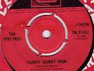 STATUS QUO THE SPECTRES HURDY GURDY MAN RARE UK ISSUE