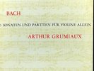 Grumiaux, Bach Sonaten und Partiten, 3lp box Philips