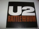 U2- Rattle and hum Spain only PROMO Lp w/poster + promo