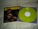 THE DAMNED DDD  Belgian yellow vinyl punk lp