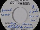 ROLLING STONES Out Of Time/Sister 1975 TEST PRESSING 45