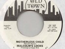 FUNK SOUL 45 malcolm's locks MOTHERLESS CHILD mint