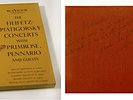 HEIFETZ/RCA SORIA LDS-6159/VIOLIN/CELLO/AUTOGRAPHED
