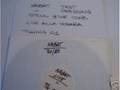 NABAT LIVE REUNION LP TEST PRESS PUNK ITALIAN KBD