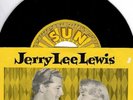 JERRY LEE LEWIS Great Balls Of Fire SUN 45 w/Pic Sleeve
