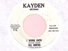 LISTEN Bill Horton I Wanna Know GREAT North Soul WLP m-