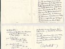 ALFRED CORTOT 1953 ORIGINAL LETTER autograph 26-3-‘53