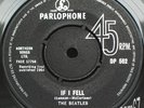 Beatles - 'If I Fell/Tell Me Why' UK 1964 *EXPORT* 45