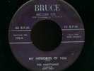 THE HARPTONES: MY MEMORIES OF YOU RARE BRUCE DOO WOP 45