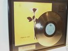 Depeche Mode Maxi goldene Schallplatte Gold Record