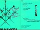 VIXEN-Made in Hawaii VERY RARE Blue LP 1983 Azra Record
