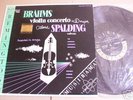 VIOLIN Albert Spalding Brahms Cto on REMINGTON