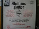 PHILIPS Matthaus Passion Mengelberg first pressing 4 lp