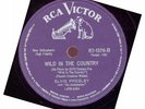 WILD IN THE COUNTRY RARE Blue Elvis Presley 78 rpm