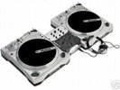 FUNKY HOUSE DJ IN A BOX SET-decks,mixer,30 vinyl,case