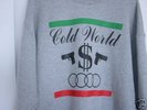 COLD WORLD ICE GRILLZ CREW NECK L MENTAL RJ FSU SXE