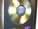 New Model Army goldene Schallplatte Vinyl Gold Record