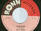 Rare Northern Soul 45 Bill Bush RONN 17 I'M WAITING NM