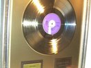Deep Purple goldene Schallplatte Vinyl Gold Record