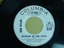 BOB DYLAN 45 PROMO COPY BLOWIN IN THE WIND/DON'T THINK