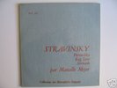 VERY RARE MARCELLE MEYER ON DF 48, STRAVINSKY