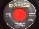 WILLIE HUTCH love runs out the duck DUNHILL soul 45 OG