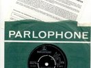 BEATLES 45---LADY MADONNA--WITH FAN CLUB INSERT--N'MINT