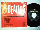 Beatles/Sheridan MGM K-13227 Why PICTURE SLEEVE/DISC