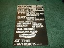 MASQUE ORIGINAL FLYER  DANGERHOUSE KBD N MINT