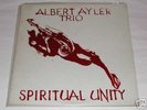 ALBERT AYLER TRIO - SPIRITUAL UNITY - ESP - MONO - ORIG