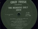 12'': Members Only Crew - You're Not Down '85 US