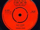 VERNON ALLEN, FAR I COME, JB 169, 7''
