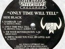 VILLAIN Only Time Will Tell 1986 LP  ORIGINAL