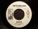 Rare Northern Soul 45 RUBIN on KAPP You've Been Away