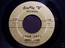 Rare Funk Breaks 45 JERRY FORD on DOUBLE 
