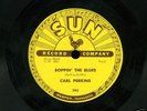 CARL PERKINS SUN 78 RPM 243 BOPPIN' THE BLUES NEAR MINT